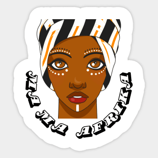 ma ma afrika Sticker